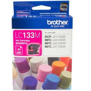 Genuine Brother LC-133 Magenta ink cartridge - 600 pages