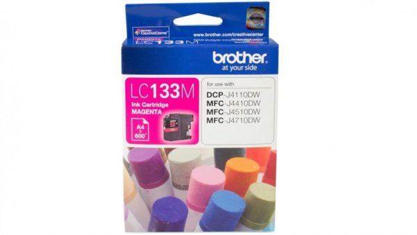 Genuine Brother LC-133 Magenta ink cartridge - 600 pages