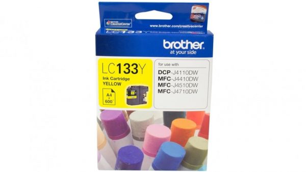 Genuine Brother LC-133 Yellow ink cartridge - 600 pages