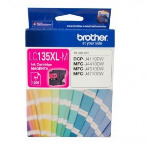 Genuine Brother LC-135XL Magenta ink cartridge - 1,200 pages