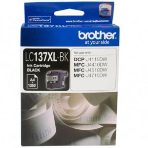 Genuine Brother LC-137XL Black ink cartridge - 1,200 pages