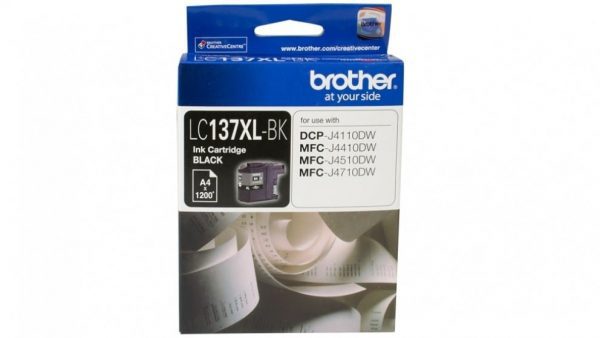 Genuine Brother LC-137XL Black ink cartridge - 1,200 pages
