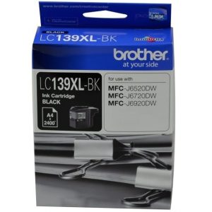 Genuine Brother LC-139XL Black ink cartridge - 2,400 pages