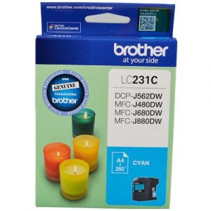 Genuine Brother LC-231 Cyan ink cartridge - 260 pages