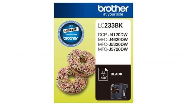 Genuine Brother LC-233 Black ink cartridge - 550 pages