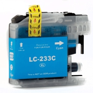 Compatible Brother LC-235XL Cyan High Yield ink cartridge - 1,200 pages