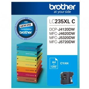 Genuine Brother LC-235XL Cyan ink cartridge - 1,200 pages