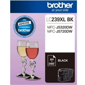Genuine Brother LC-239XL Black ink cartridge - 1,200 pages
