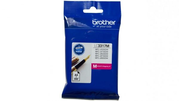 Genuine Brother LC-3317 Magenta ink cartridge - 550 pages