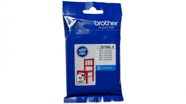 Genuine Brother LC-3319XL Cyan ink cartridge - 1500 pages