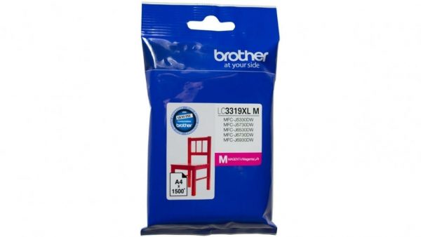Genuine Brother LC-3319XL Magenta ink cartridge - 1500 pages