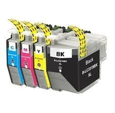 Compatible Brother LC-3319XL Value Pack 4pk (B,C,M,Y) ink cartridge - see singles for yield