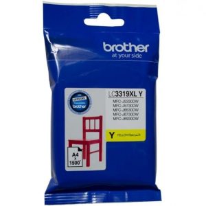 Genuine Brother LC-3319XL Yellow ink cartridge - 1500 pages
