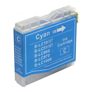 Compatible Brother LC-37/LC-57 Cyan ink cartridge - 450 pages