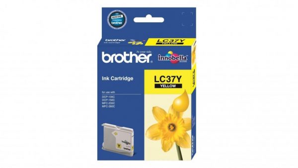 Genuine Brother LC-37 Yellow ink cartridge - 300 pages