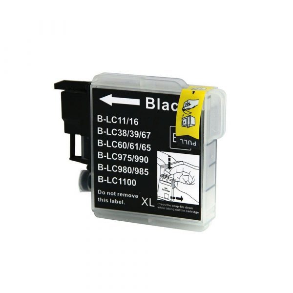 Compatible Brother LC-38/LC-67 Black ink cartridge - 1100 pages