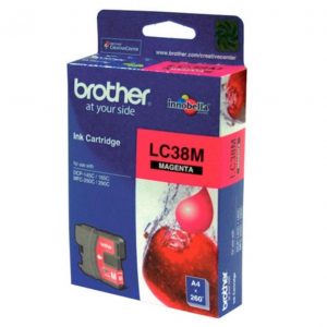 Genuine Brother LC-38 Magenta ink cartridge - 260 pages