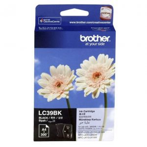 Genuine Brother LC-39 Black ink cartridge - 300 pages