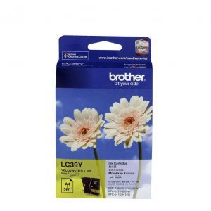 Genuine Brother LC-39 Yellow ink cartridge - 260 pages