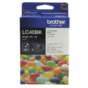 Genuine Brother LC-40 Black ink cartridge - 300 pages