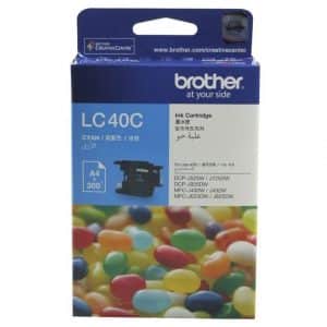 Genuine Brother LC-40 Cyan ink cartridge - 300 pages