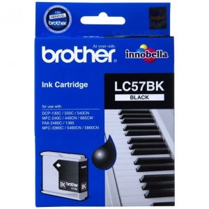 Genuine Brother LC-57 Black ink cartridge - 500 pages