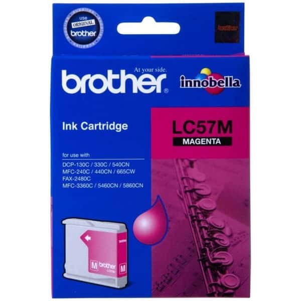 Genuine Brother LC-57 Magenta ink cartridge - 400 pages