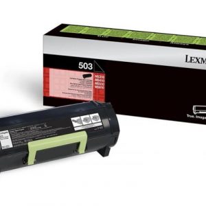 Genuine Lexmark 50F3000 (503) Black toner cartridge - 1,500 pages