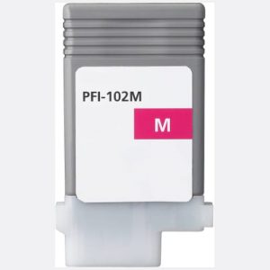 Compatible Canon PFI-102 Magenta wide format ink - 1,500 pages