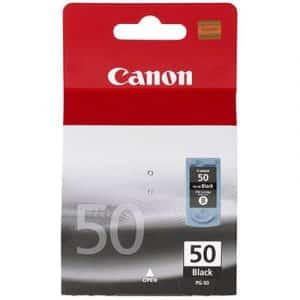Genuine Canon PG-50 FINE Black High Yield ink cartridge - 510 pages