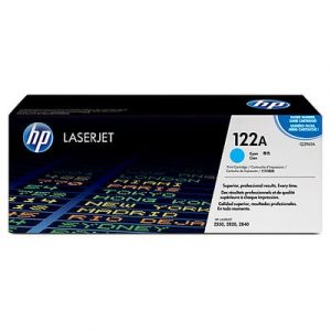 Genuine HP 122A (Q3961A) Cyan High Yield toner cartridge - 4,000 pages