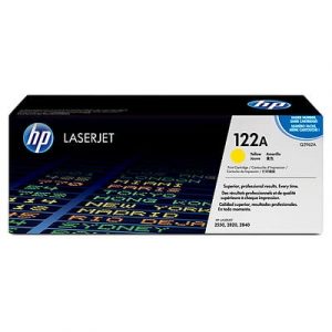 Genuine HP 122A (Q3962A) Yellow High Yield toner cartridge - 4,000 pages