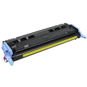 Compatible HP 124A (Q6002A) Yellow toner cartridge - 2,000 pages