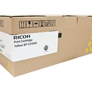 Genuine Ricoh/Lanier 406486 Yellow toner cartridge - 6,000 pages