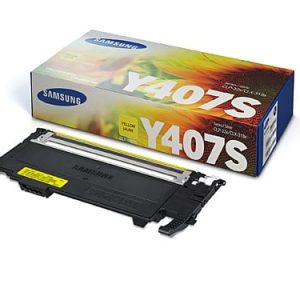 Genuine Samsung CLT-Y407S Yellow toner cartridge - 1,000 pages