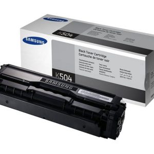 Genuine Samsung CLT-K504S Black toner cartridge - 2,500 pages