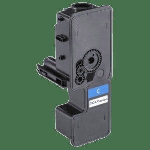 Compatible Kyocera TK-5224 Cyan toner cartridge - 2,200 pages