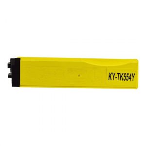 Compatible Kyocera TK-554 Yellow toner cartridge - 6,000 pages