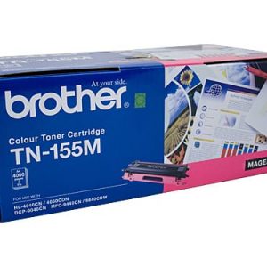 Genuine Brother TN-155 Magenta High Yield toner cartridge - 4,000 pages