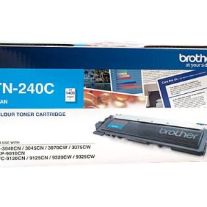 Genuine Brother TN-240 Cyan toner cartridge - 1,400 pages