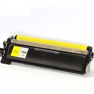 Compatible Brother TN-240 Yellow toner cartridge - 1,400 pages