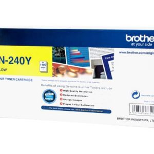 Genuine Brother TN-240 Yellow toner cartridge - 1,400 pages