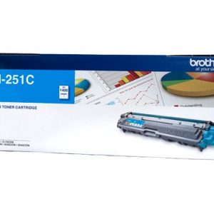 Genuine Brother TN-251 Cyan toner cartridge - 1,400 pages