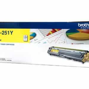 Genuine Brother TN-251 Yellow toner cartridge - 1,400 pages