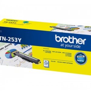 Genuine Brother TN-253 Yellow Low Yield toner cartridge - 1,300 pages