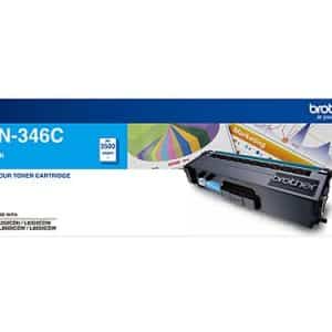 Genuine Brother TN-346 Cyan toner cartridge - 3,500 pages