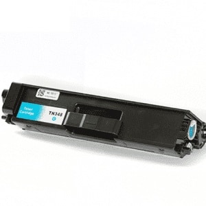 Compatible Brother TN-348 Cyan toner cartridge - 6,000 pages