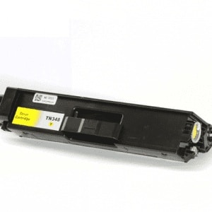 Compatible Brother TN-348 Yellow toner cartridge - 6,000 pages