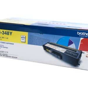 Genuine Brother TN-348 Yellow toner cartridge - 6,000 pages