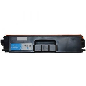 Compatible Brother TN-349 Cyan toner cartridge - 6,000 pages